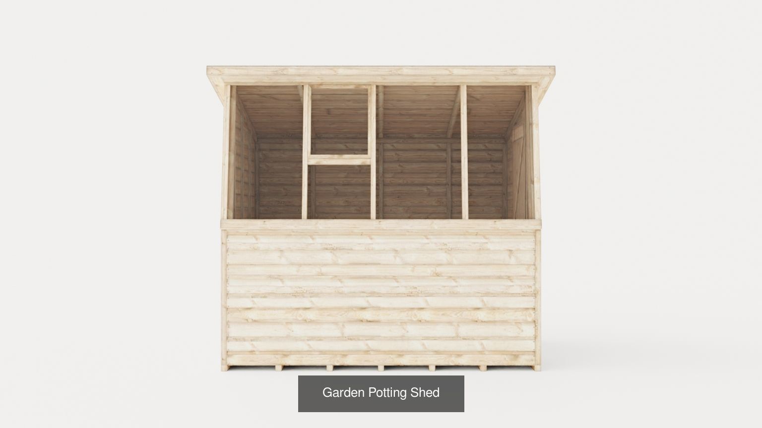 Collection of Garden Shed 3D Models - 10 Models _1