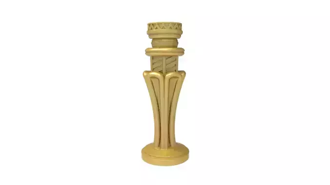 Antique Columns Aquarium Decor ver 2 3D print model