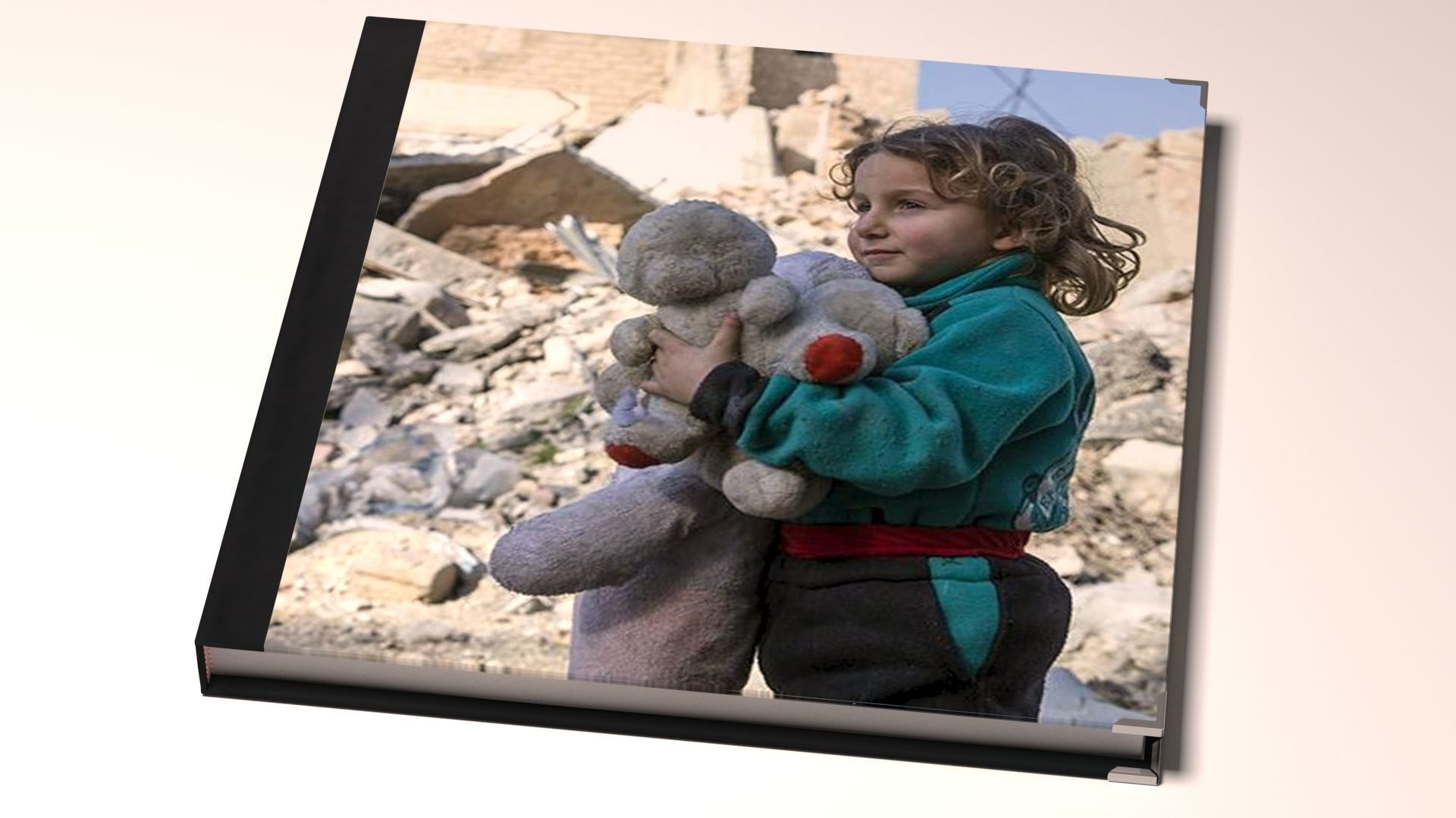 SCRAPBOOK Low-poly 3D model_3