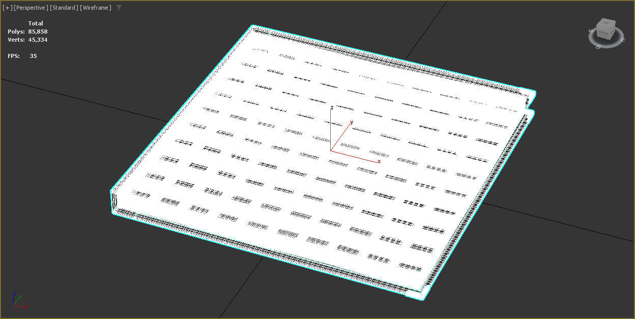 SCRAPBOOK Low-poly 3D model_4