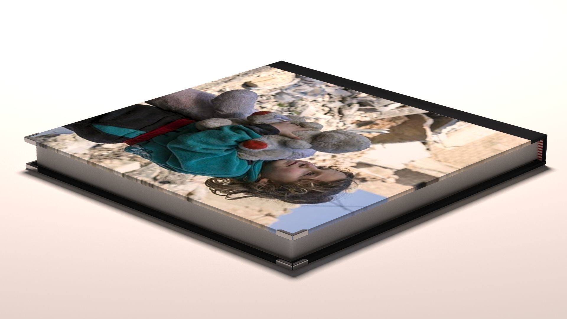 SCRAPBOOK Low-poly 3D model_1