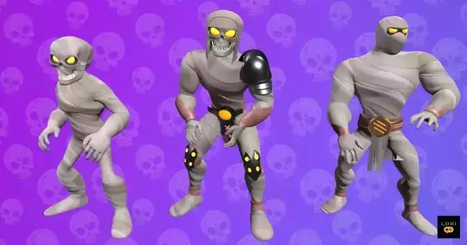 The Mummy Pack - Stylized 3D Models