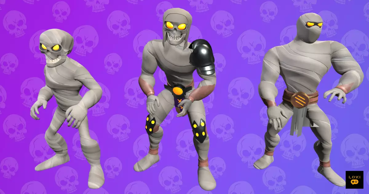 The Mummy Pack - Stylized 3D Models Low-poly 3D model_0