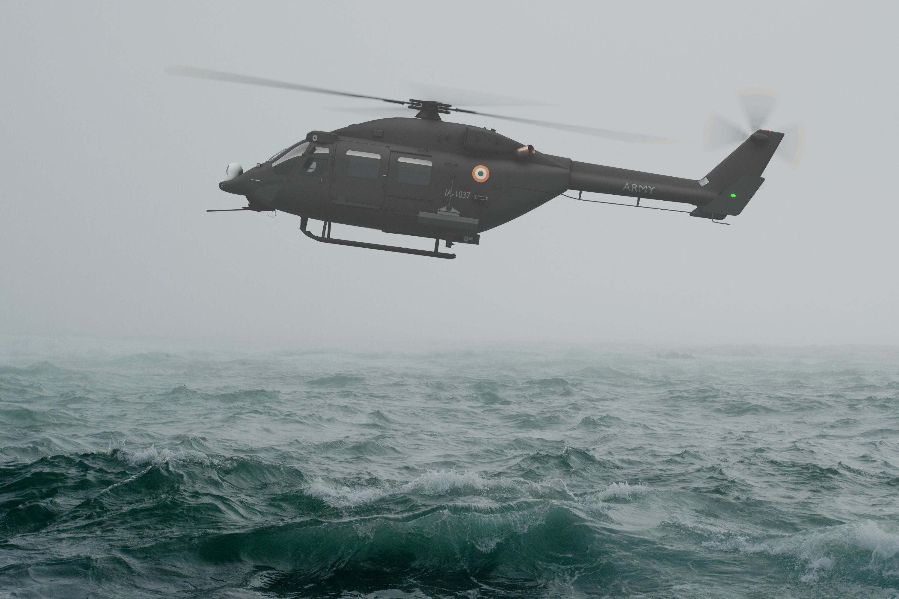 HAL ALH WSI Rudra Attack Helicopter 3D model_7