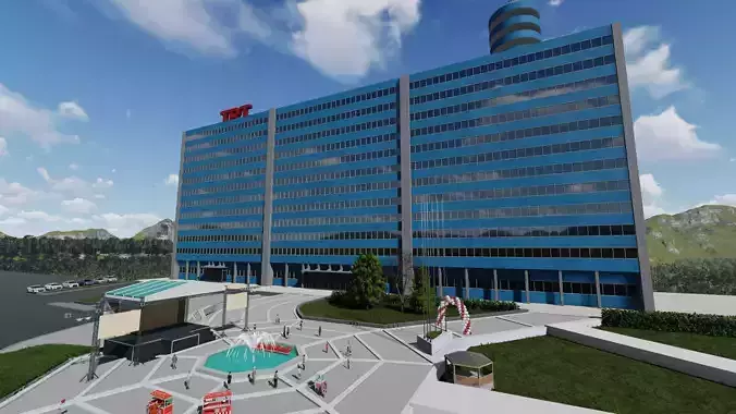 Turkiye Radio and Television Main Building