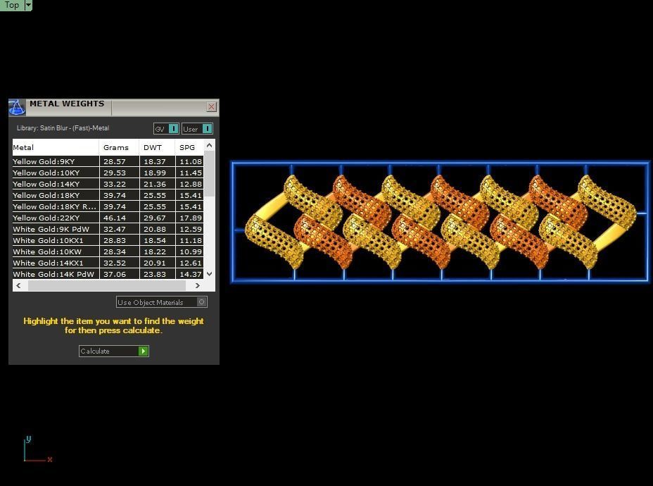 20 MM SPIKED CUBAN FOR YOUR BRACELET OR NECKLACE 3D print model_18