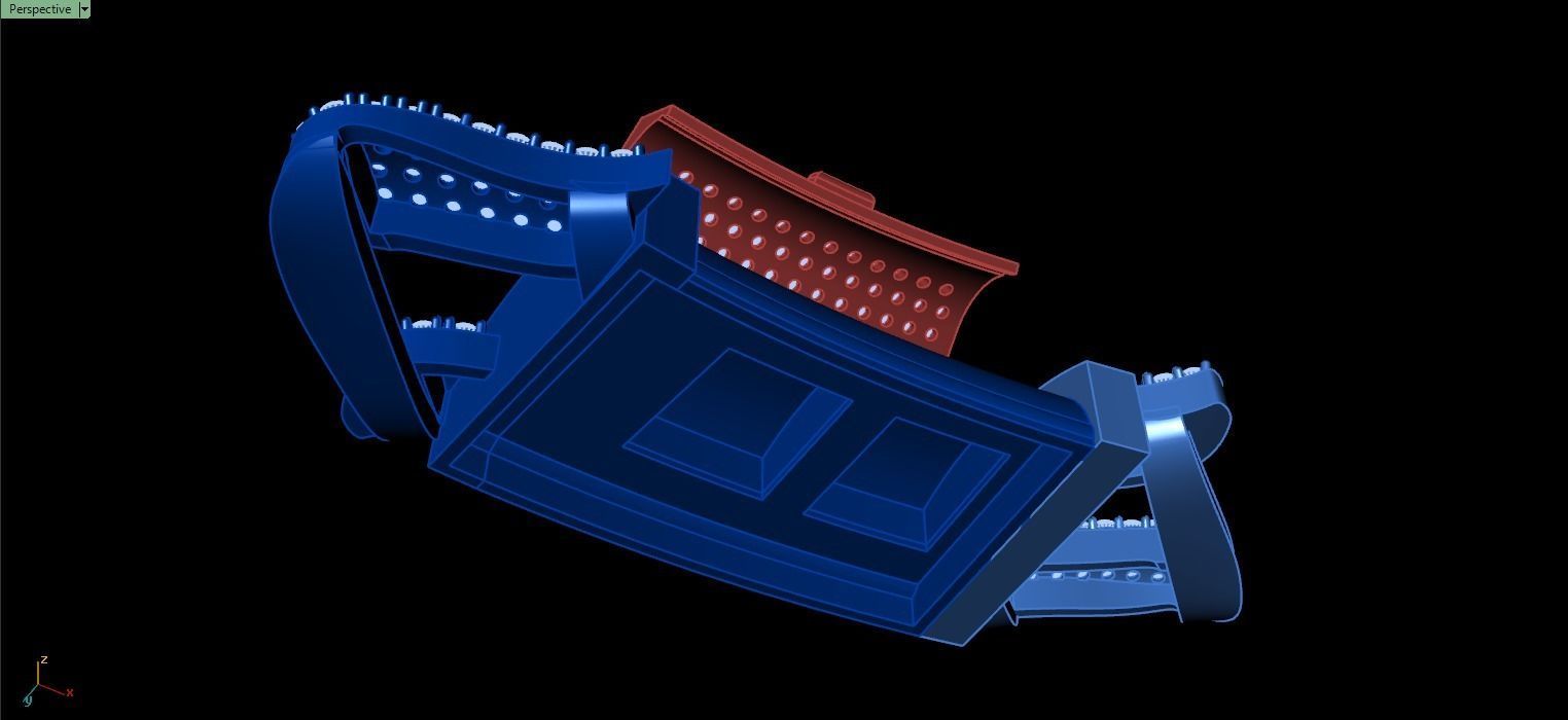 20 MM SPIKED CUBAN FOR YOUR BRACELET OR NECKLACE 3D print model_7