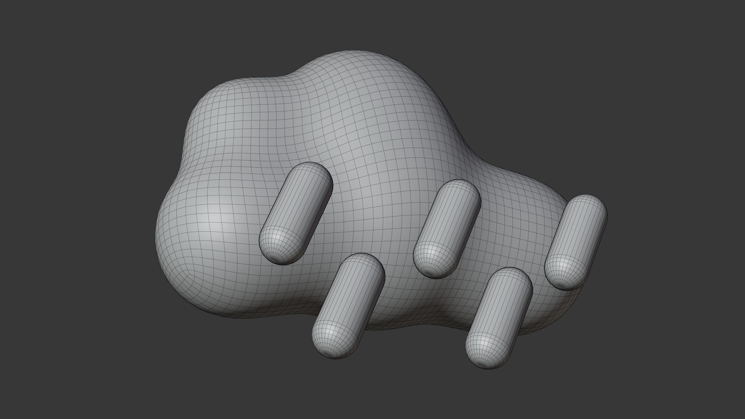 Cloud with Raindrop Weather 3D Icon 3D model_10