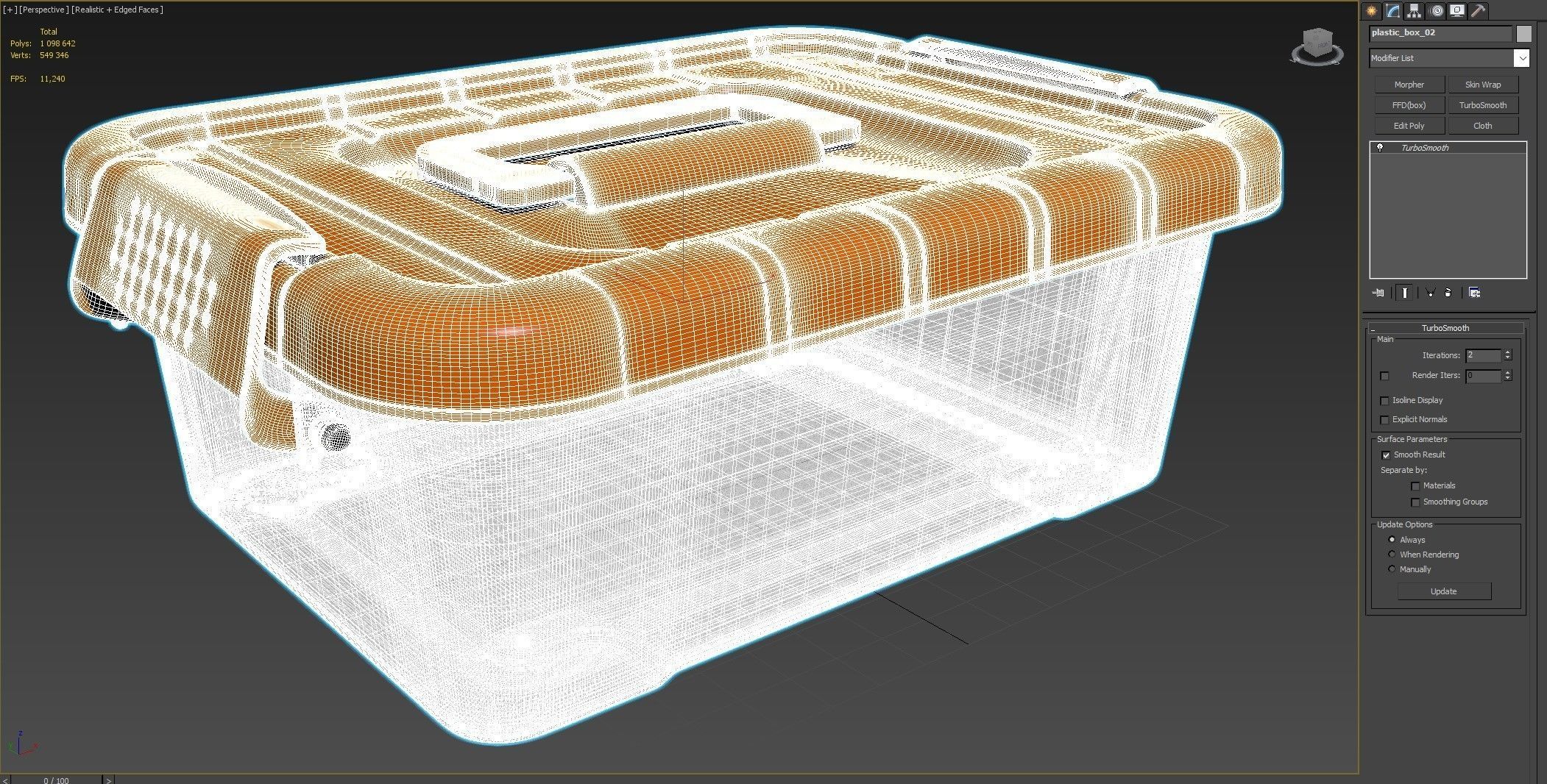 Plastic box 3D model_18