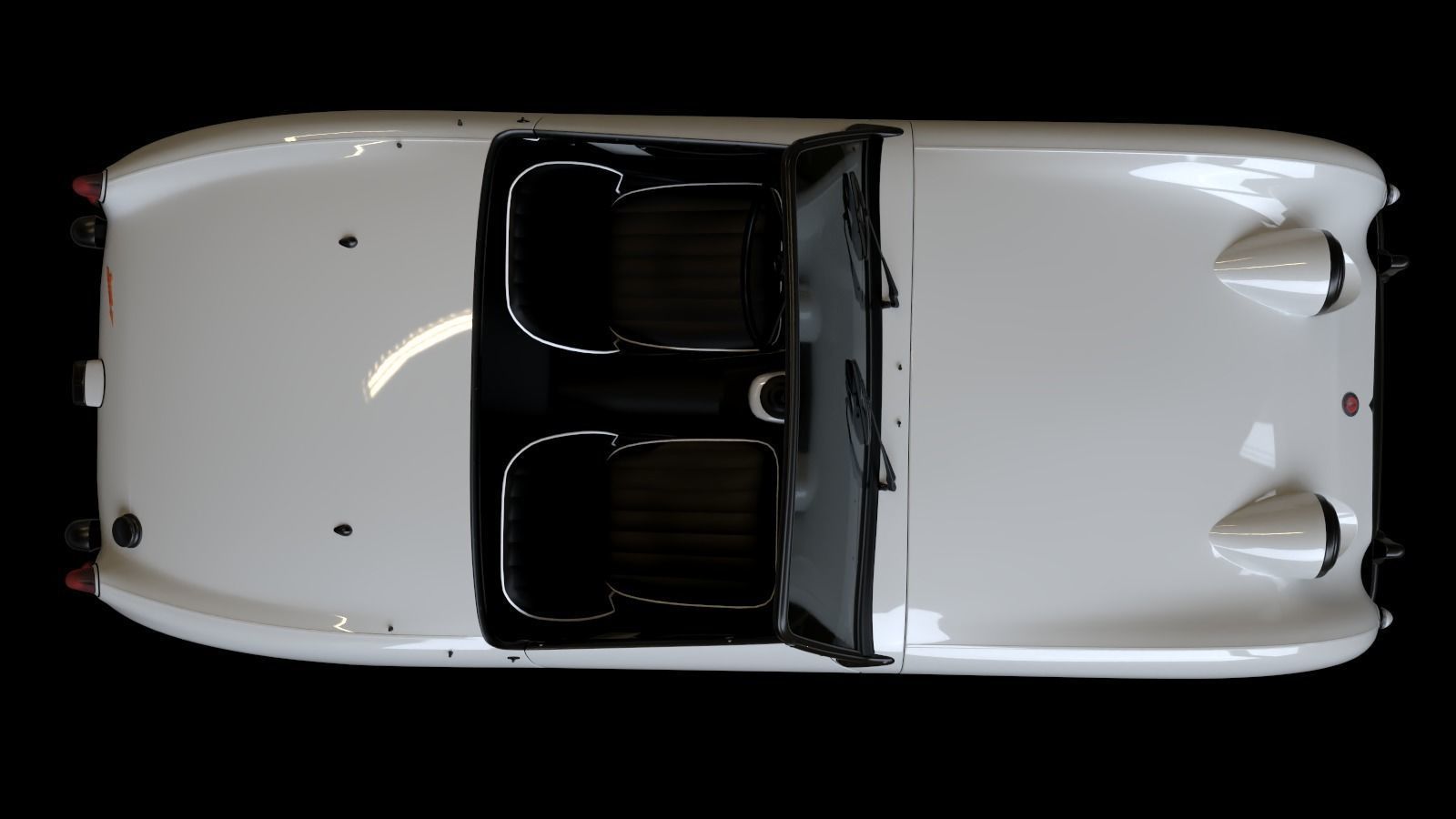 1958 Austin Healey Sprite MKI 3D model_17