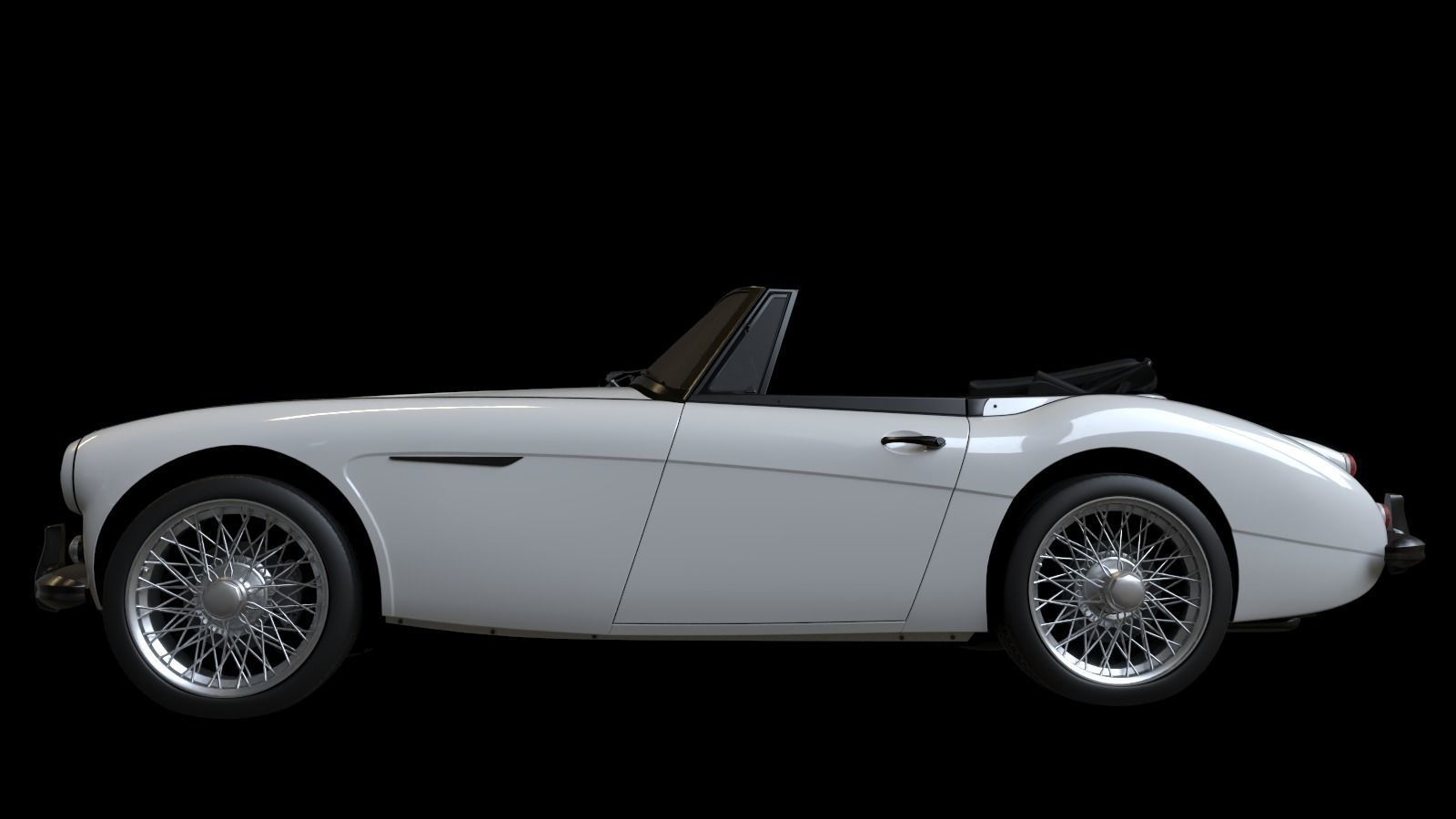 1965 Austin Healey 3000 MkIII 3D model_20