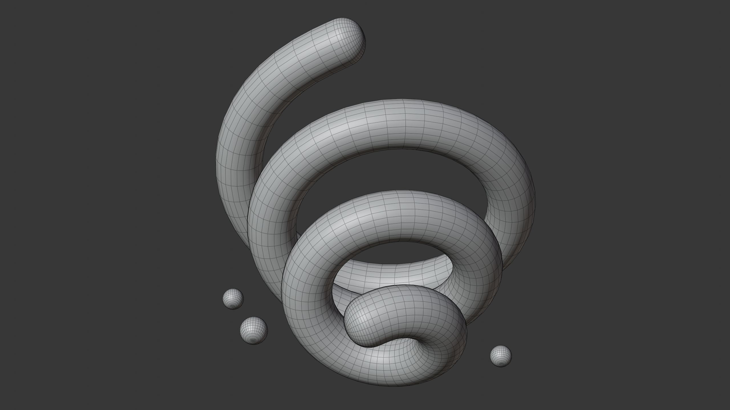 Tornado Weather 3D Icon 3D model_8