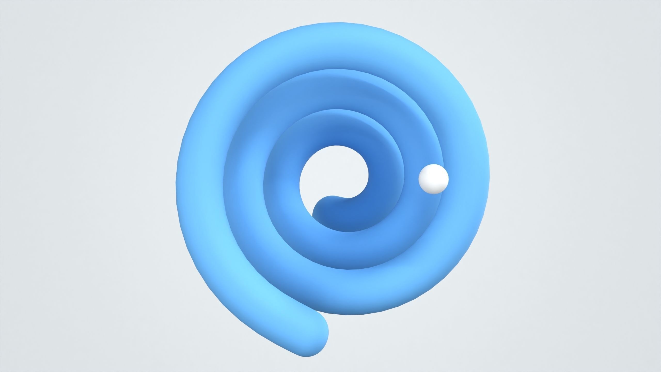 Tornado Weather 3D Icon 3D model_3