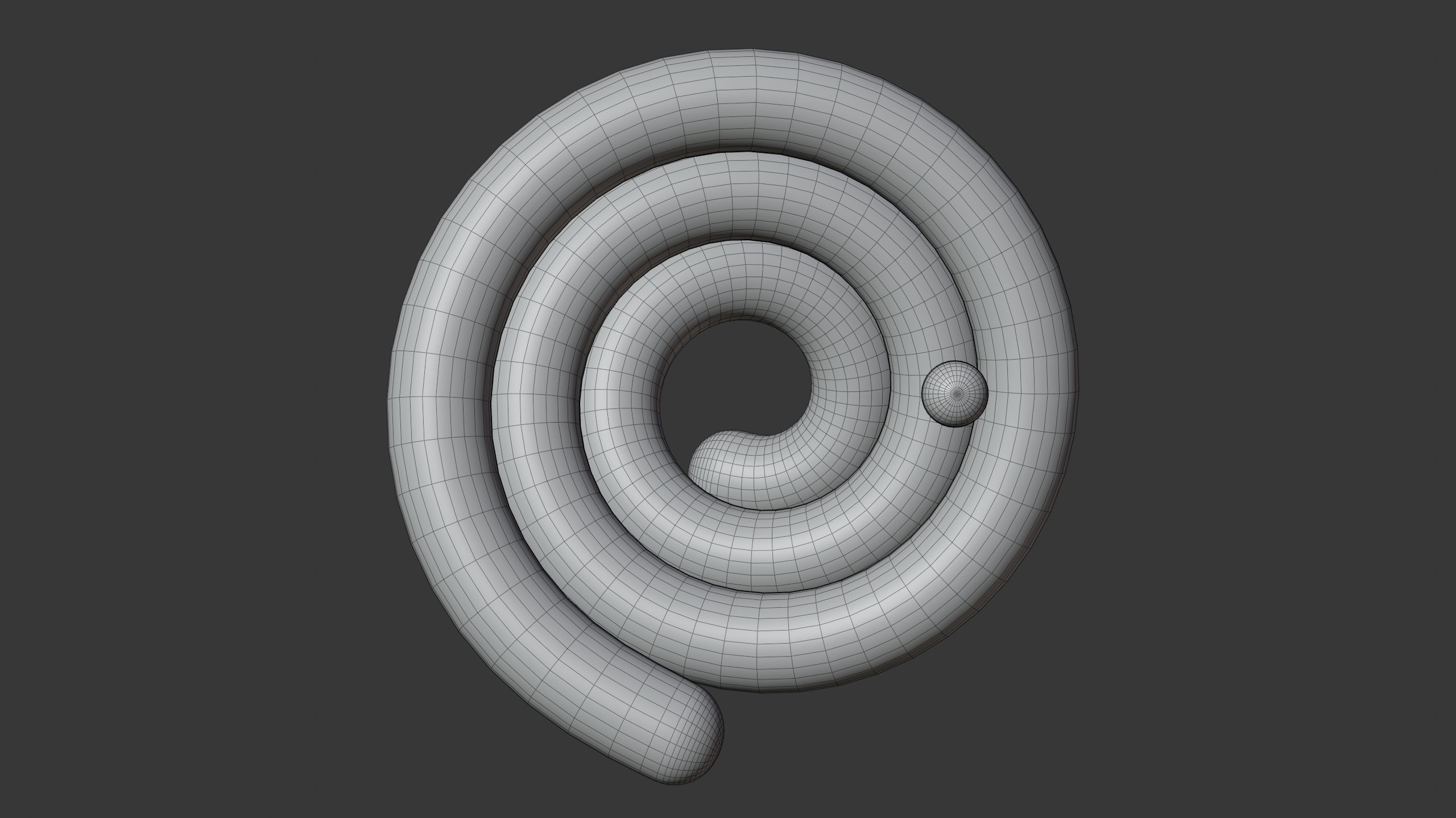 Tornado Weather 3D Icon 3D model_10