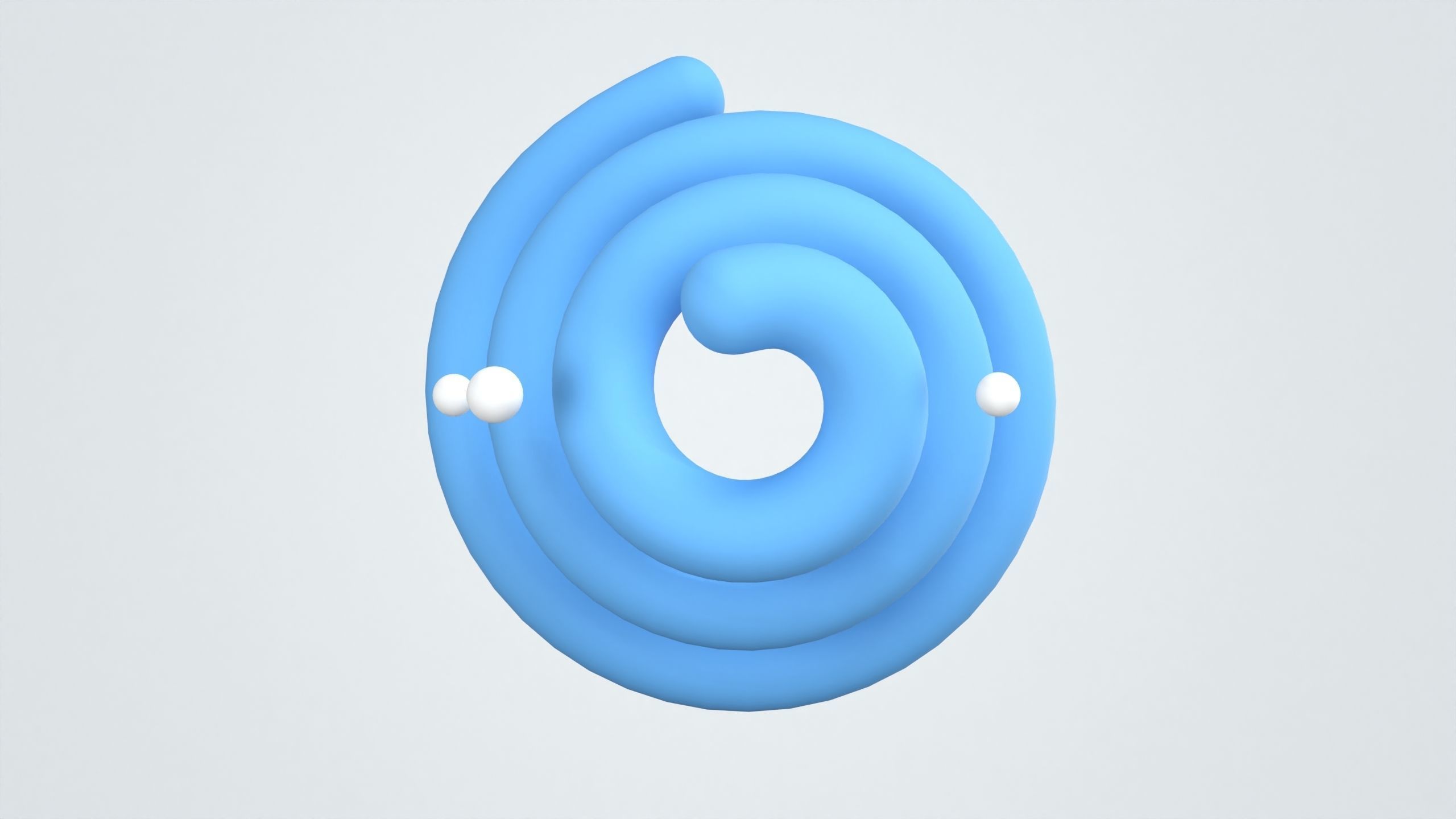 Tornado Weather 3D Icon 3D model_4