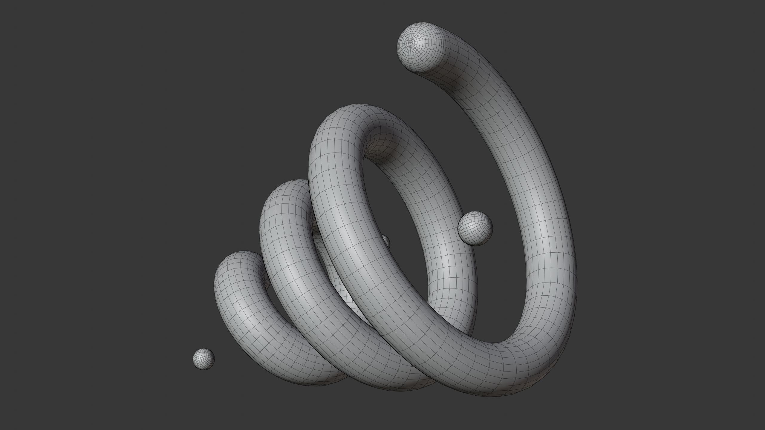 Tornado Weather 3D Icon 3D model_9