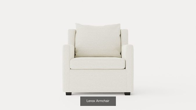 Collection of Armchair 3D Models -  3D Model Pack 4