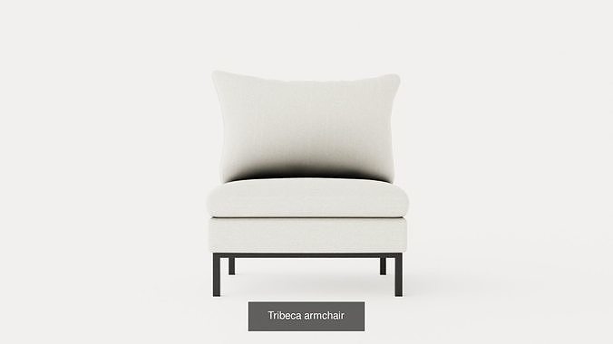 Collection of Armchair 3D Models -  3D Model Pack 6