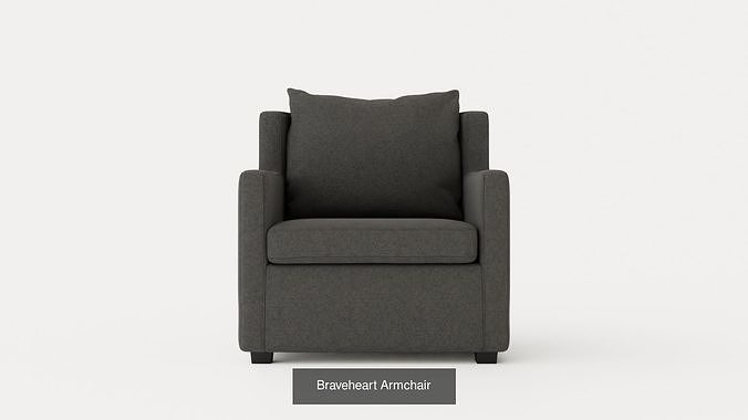 Collection of Armchair 3D Models -  3D Model Pack 3