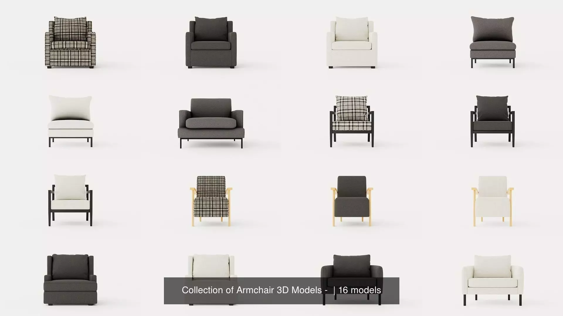 Collection of Armchair 3D Models -  _0