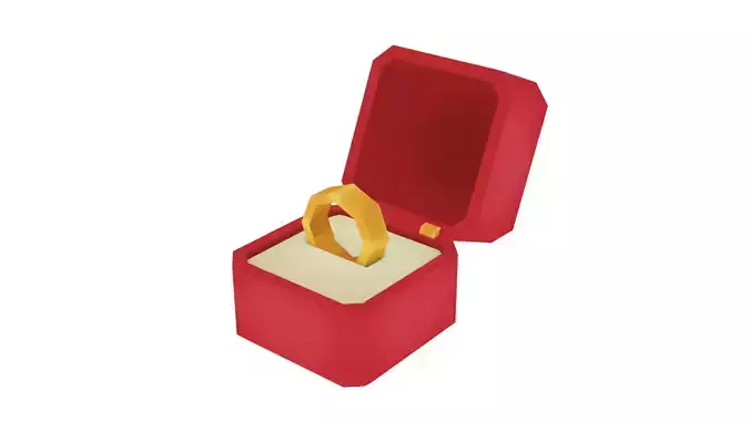 Ring Box - Hand Painted