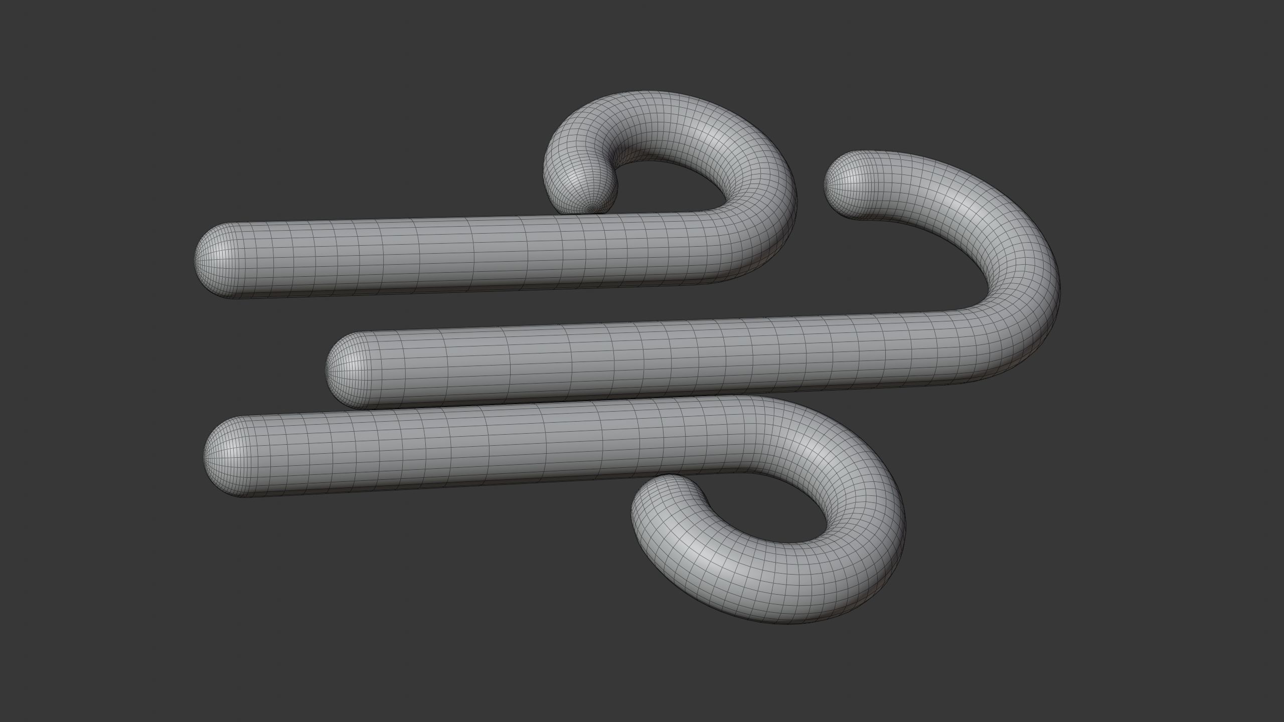 Windy Weather 3D Icon 3D model_6