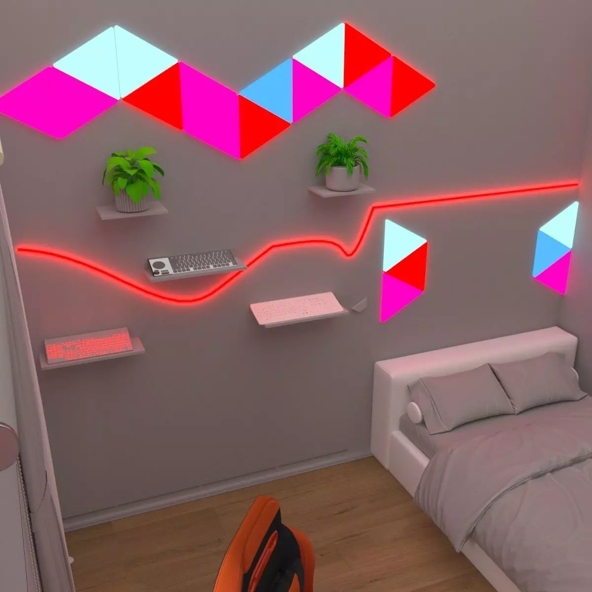 badroom   stream room  3D model_0