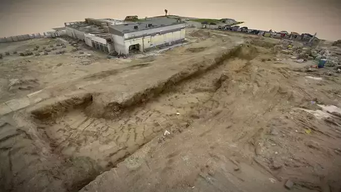 Construction site - demolition