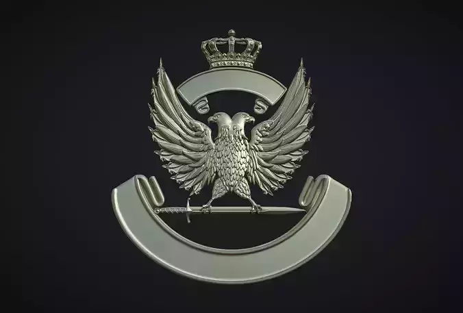 Coat of arms with eagle