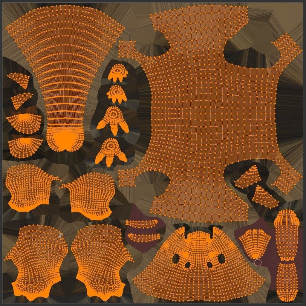 Ankylosaurus Rig asset Low-poly 3D model_17