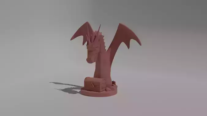 Dragon figure for Karak game