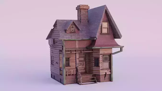 Old Damaged House