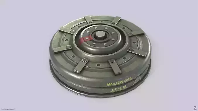 Sci fi land mine