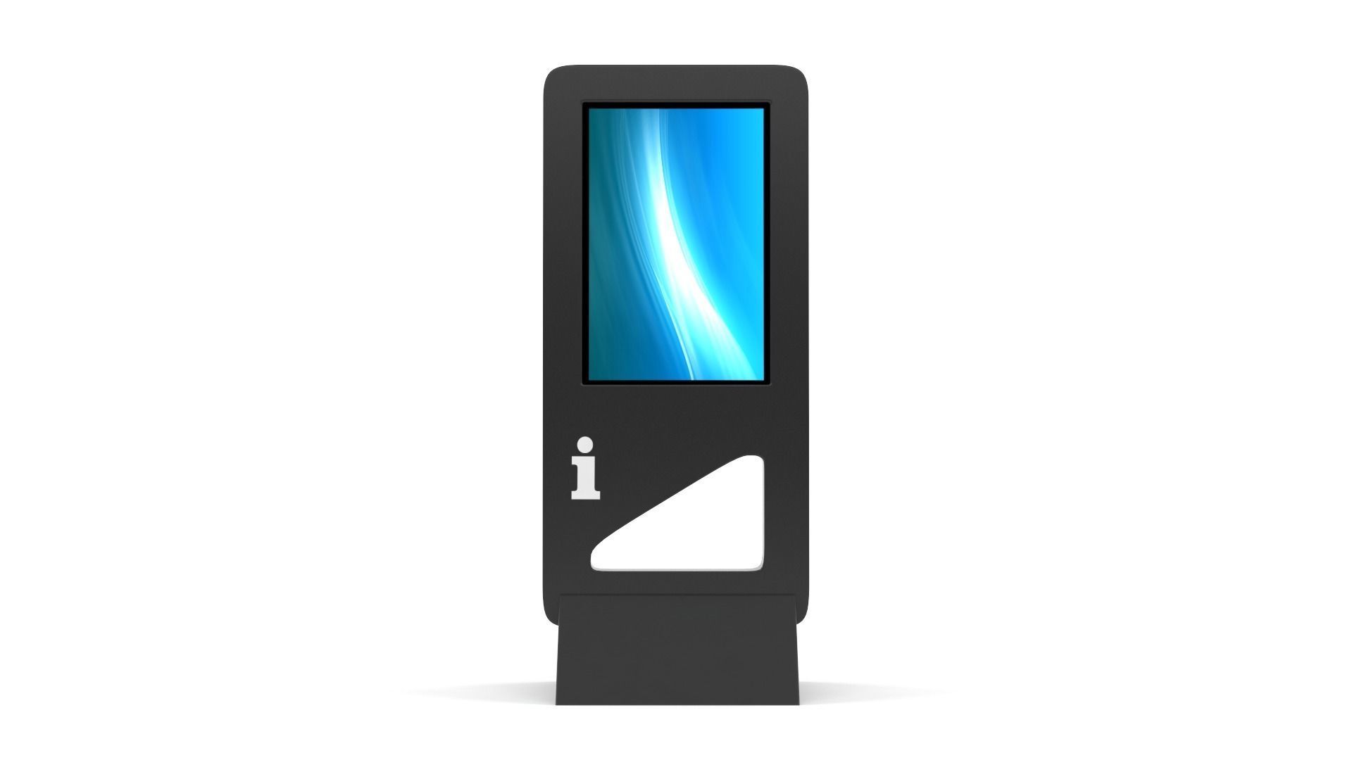 Electronic Kiosk 3D model_1