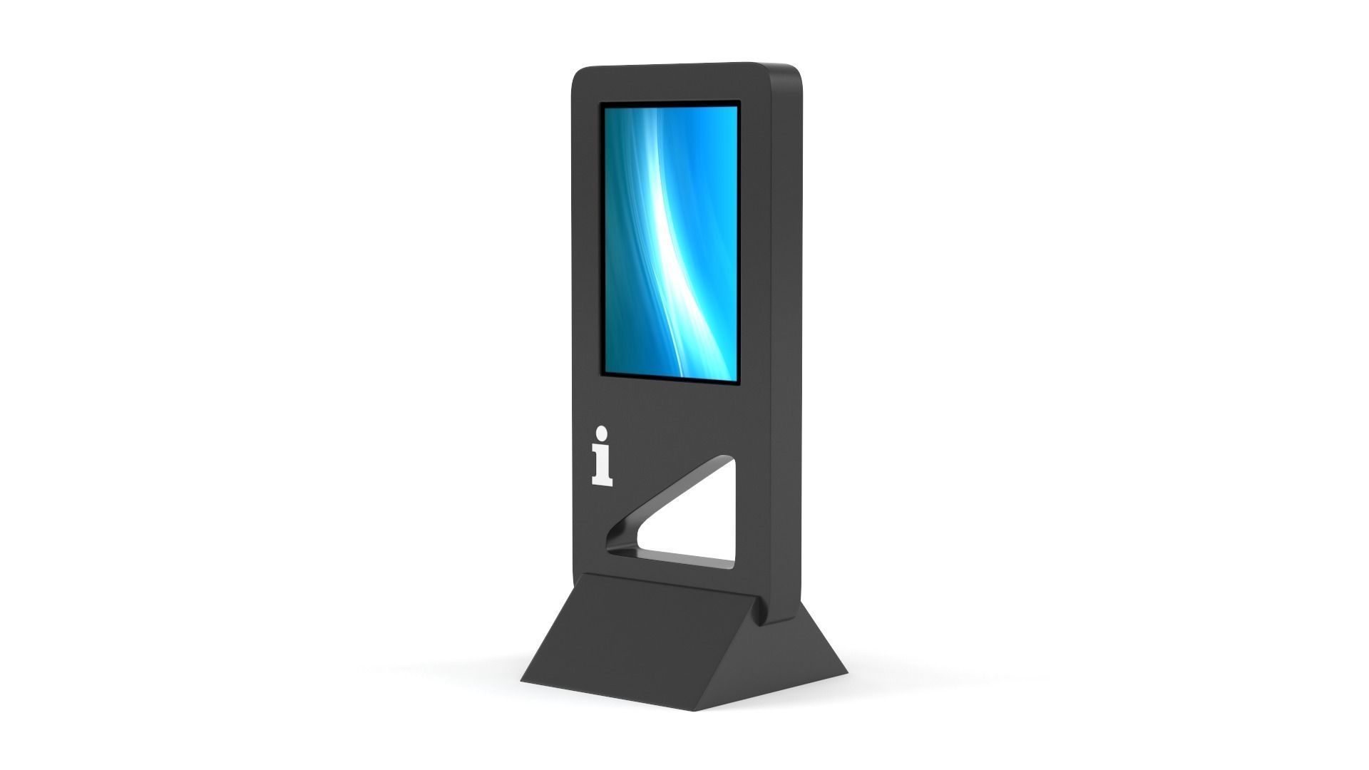 Electronic Kiosk 3D model_3