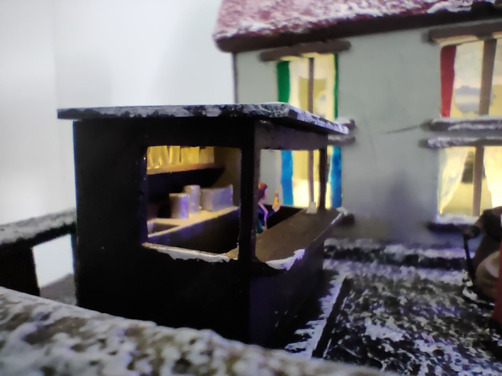 Food Booth - H0 Scale 3D print model_5