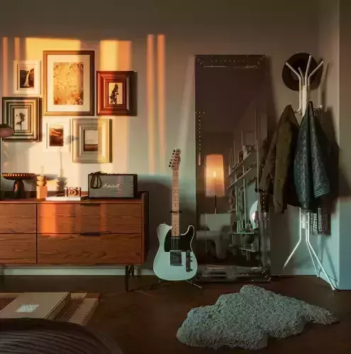 Bed room 1 3D model Bed room 1 3D model