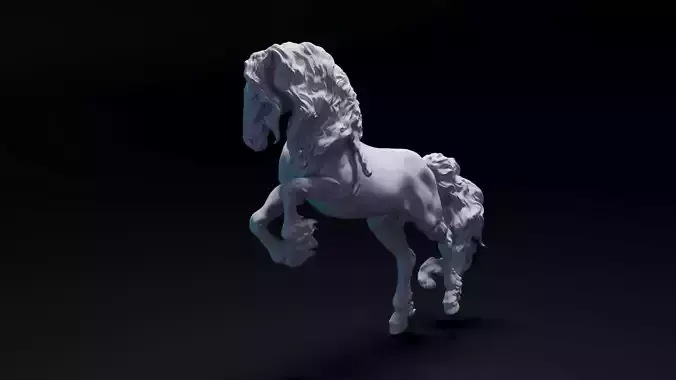 horse animal 3D print model