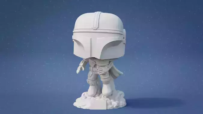 Pop figure Mando