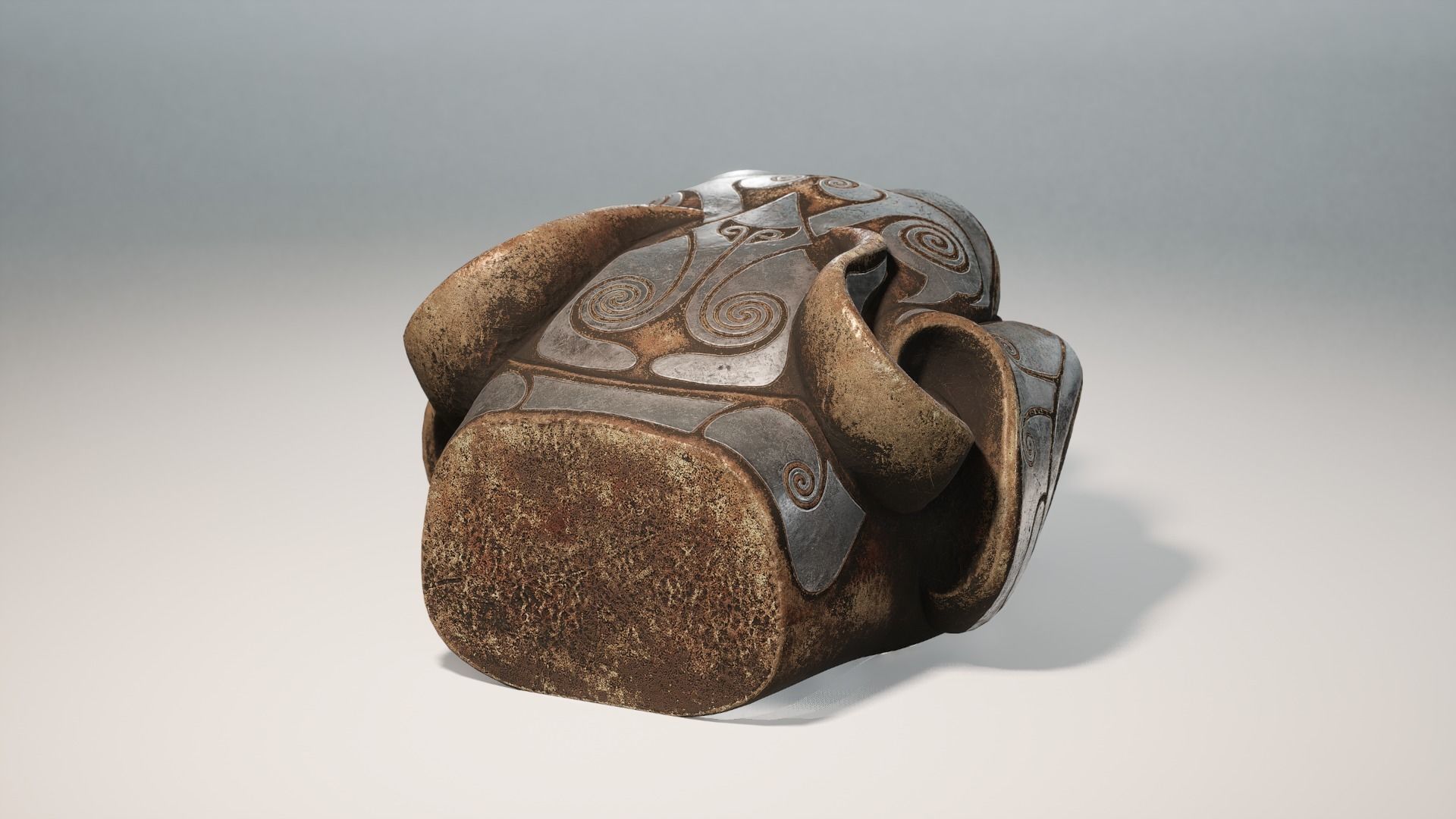 PBR Material Silver and Bronze Tigers 3D model_21