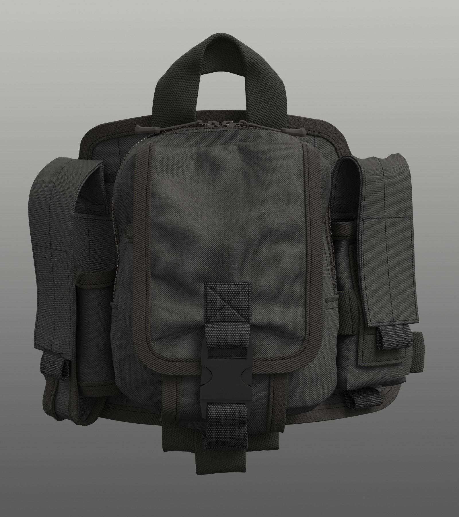 Military Uniform Set 3D model_15