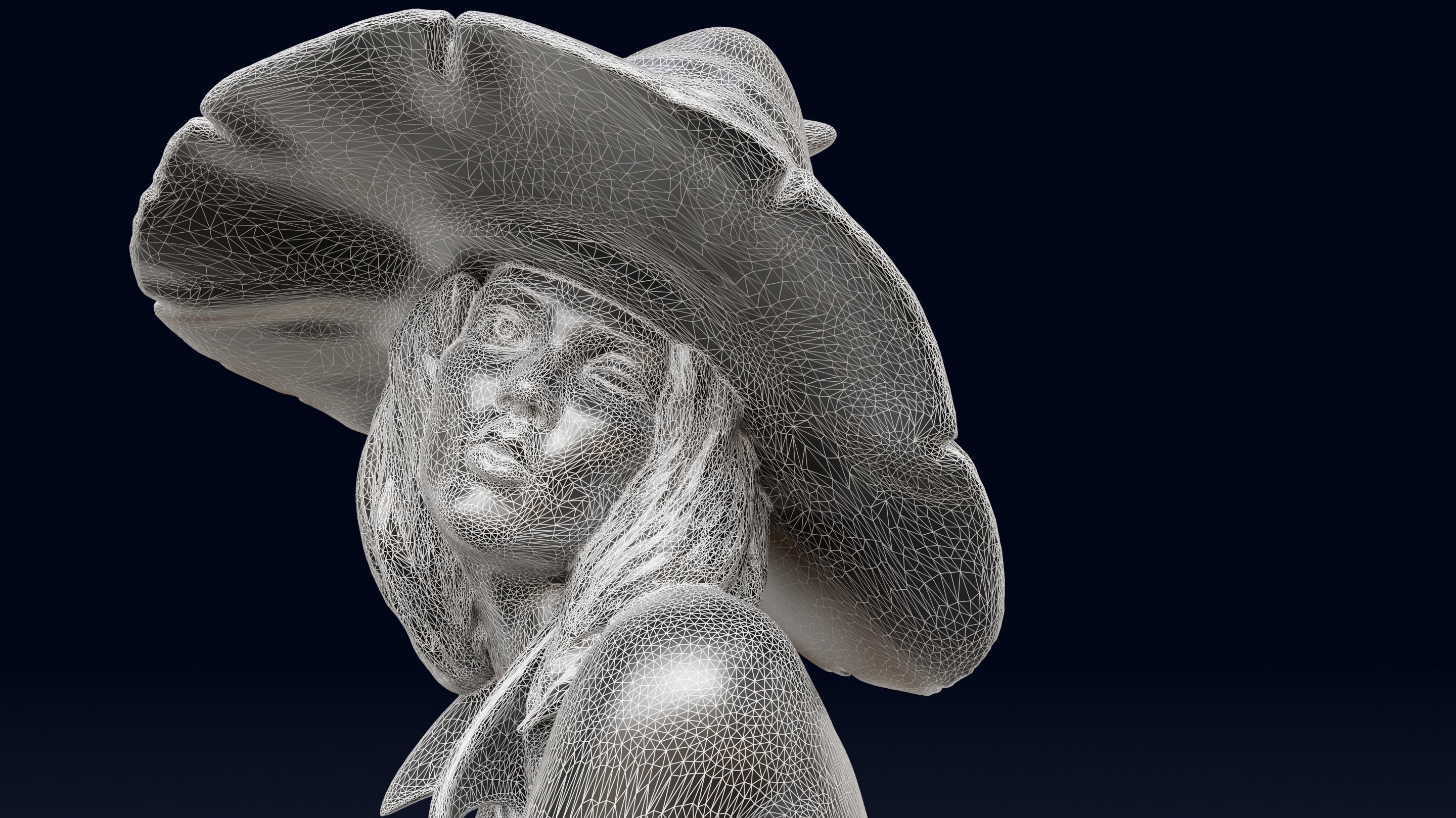 Witch 3D print model_10