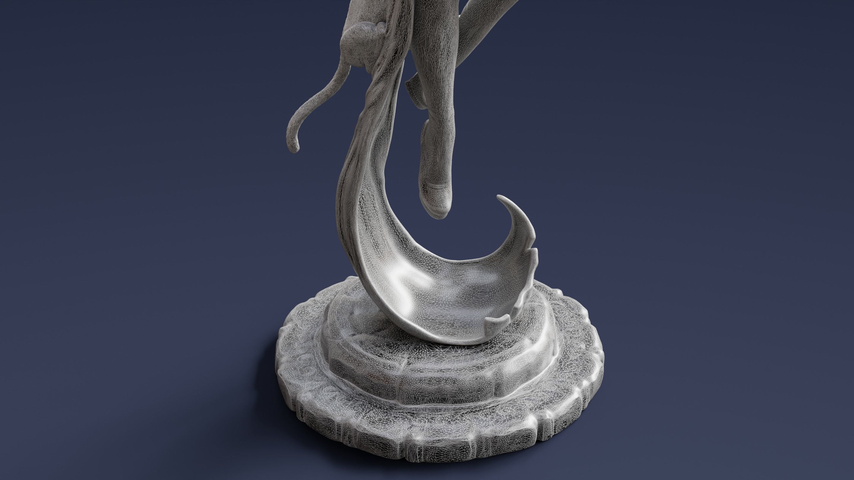 Witch 3D print model_12