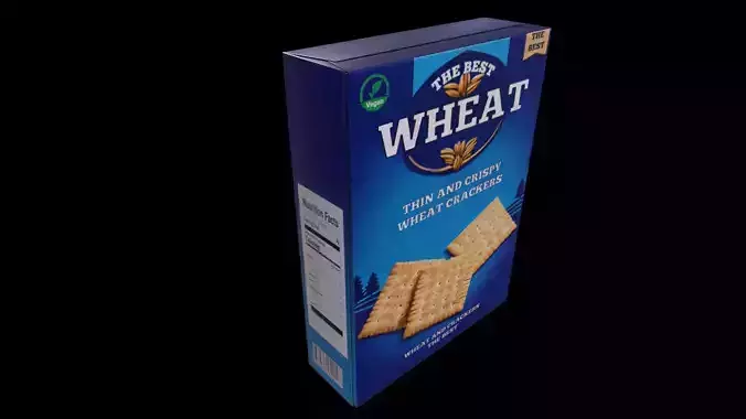 Wheat and semolina-Wheat Crackers-GAME READY PBR