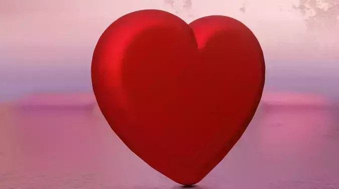3D Cloth Reveal for Mothers Day and Valentines Day-Romantic-Love 3D model