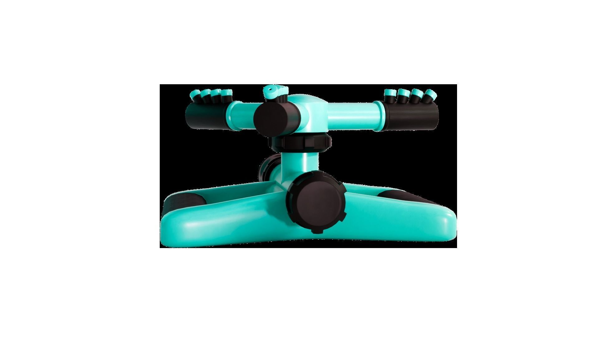 Spinning Garden Water Sprinkler 3D model_8