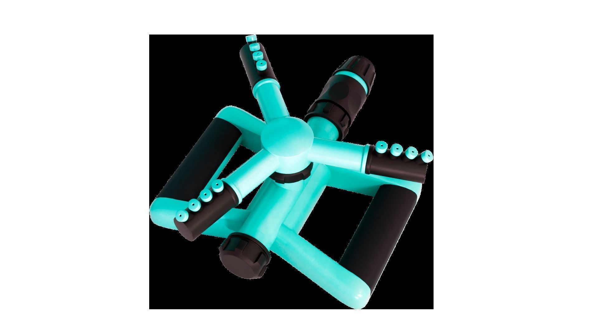 Spinning Garden Water Sprinkler 3D model_5