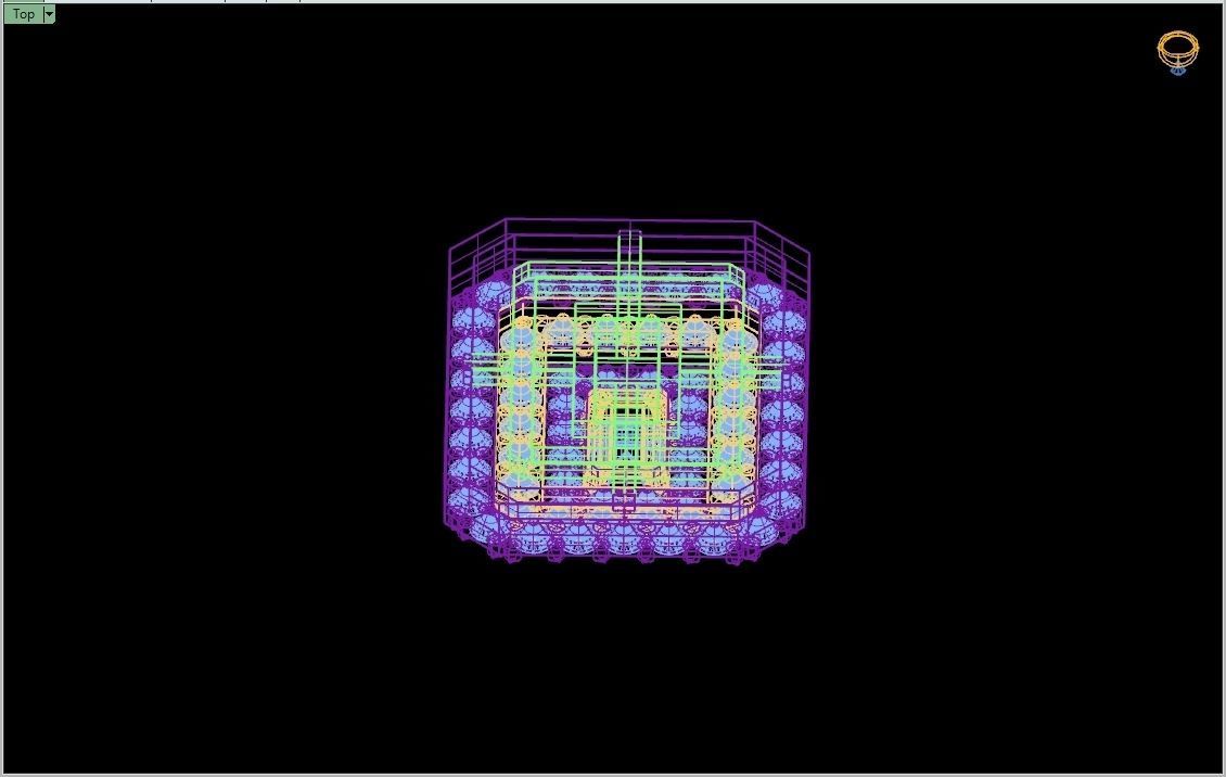 Custom Emerald Shape Stepping Diamond Studs - Earrings 16mm 3D print model_15