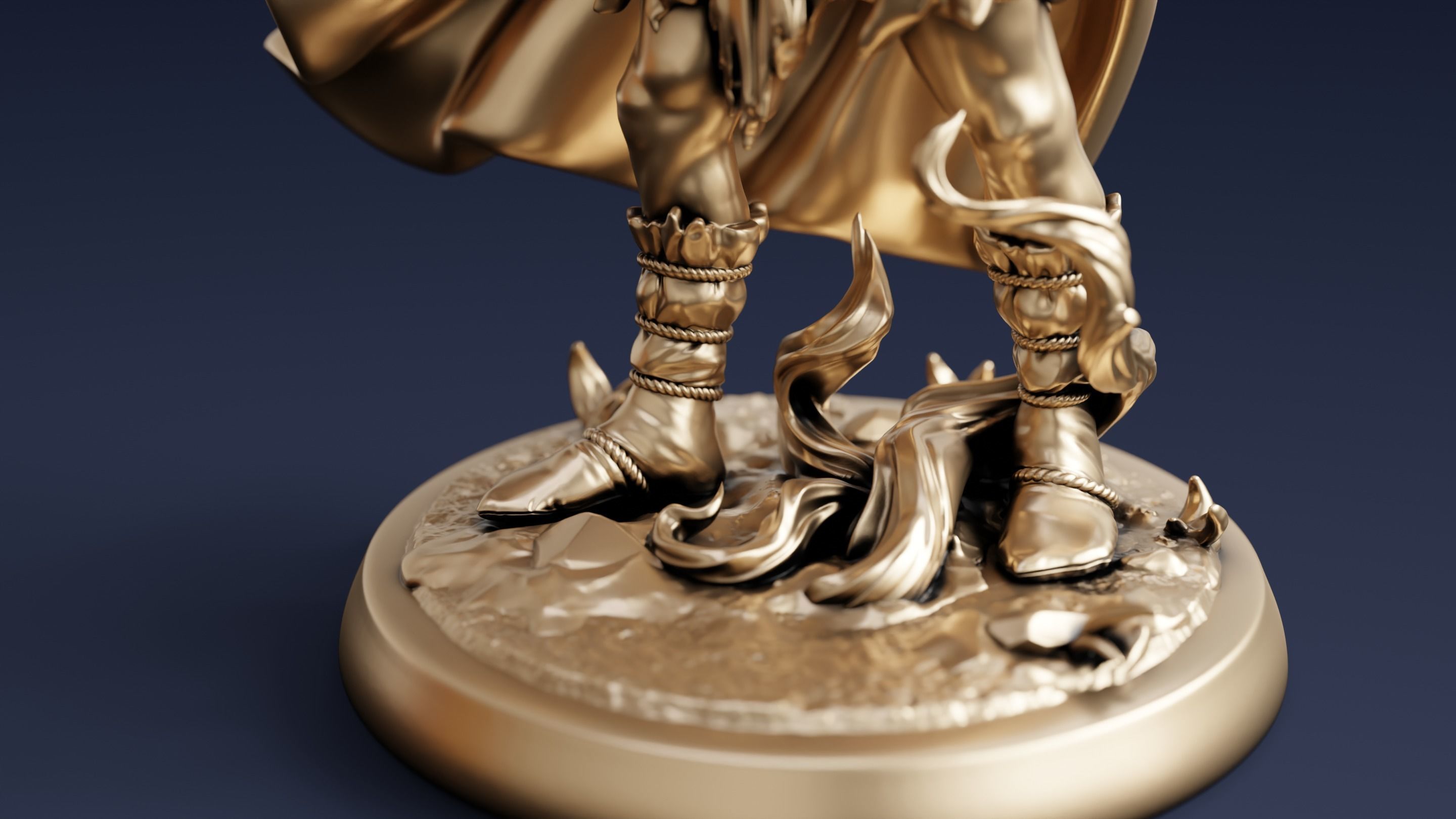 Ancient Scandinavian God 3D print model_8