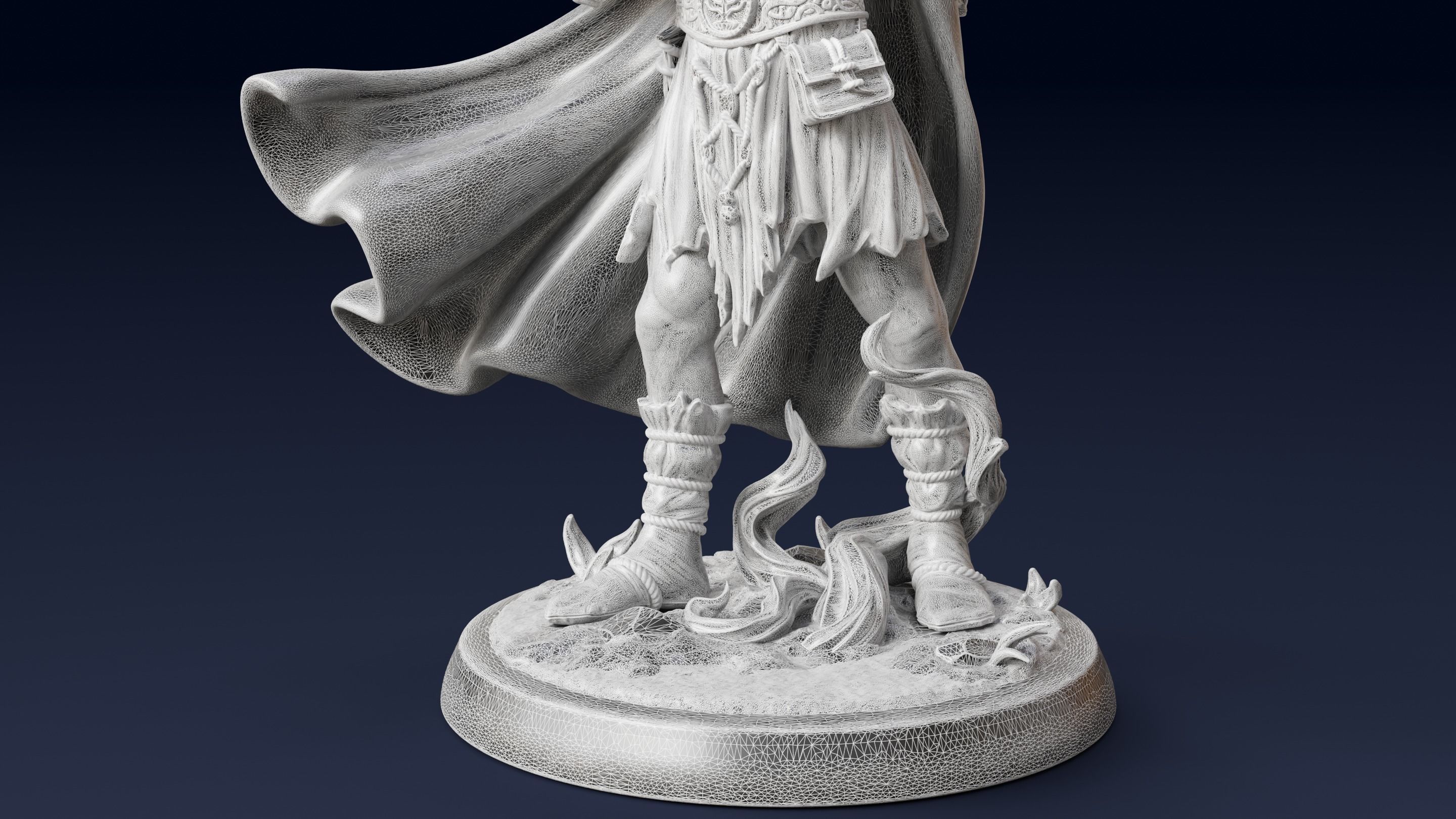 Ancient Scandinavian God 3D print model_10